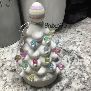 Mr cottontail nostalgic tree with timer